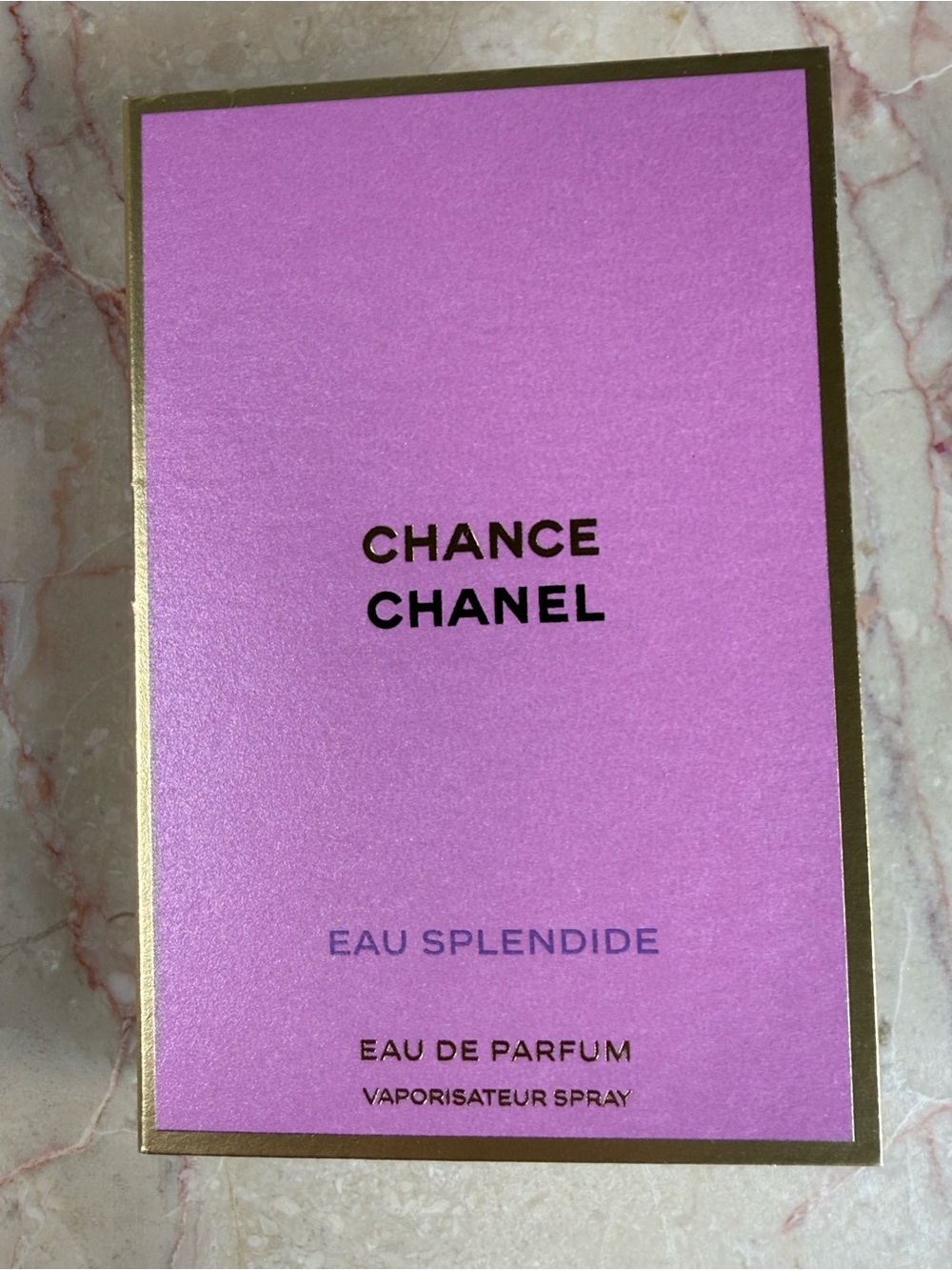Chanel Chance Perfume Sample